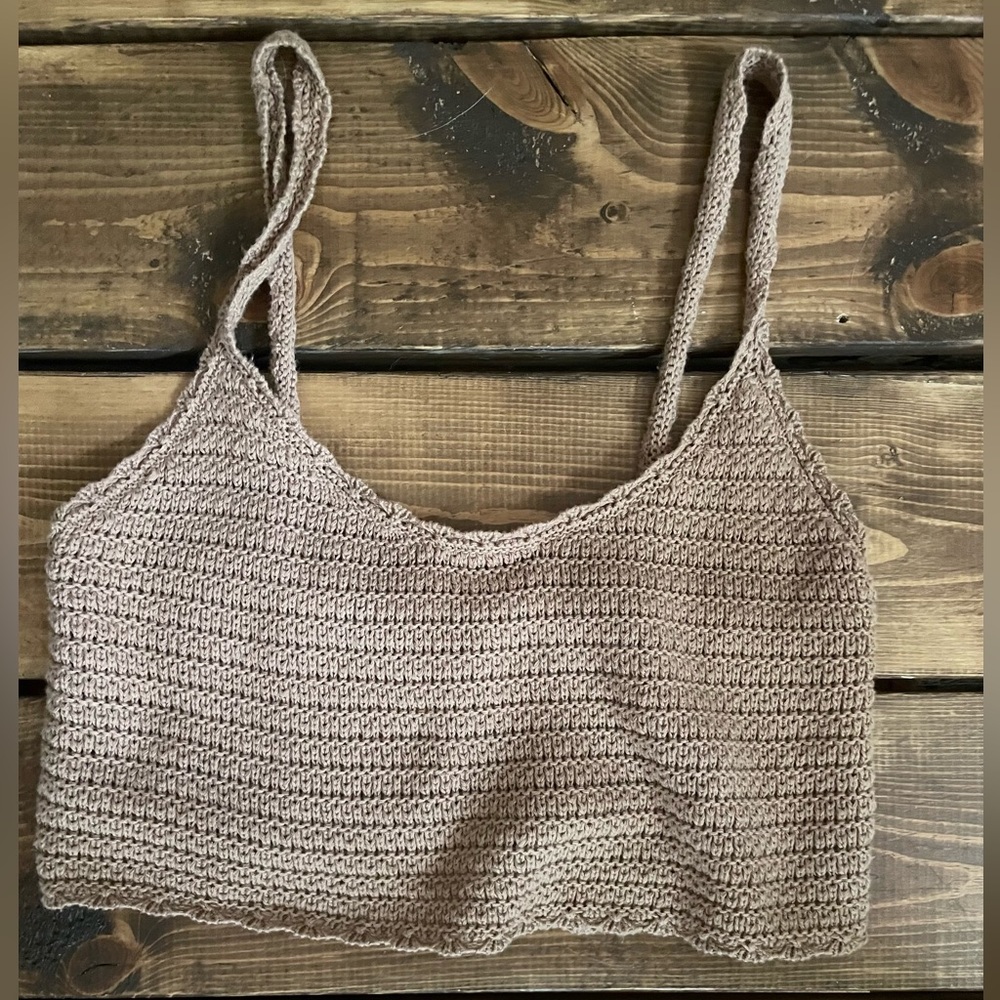Aerie Crocheted Tank Top